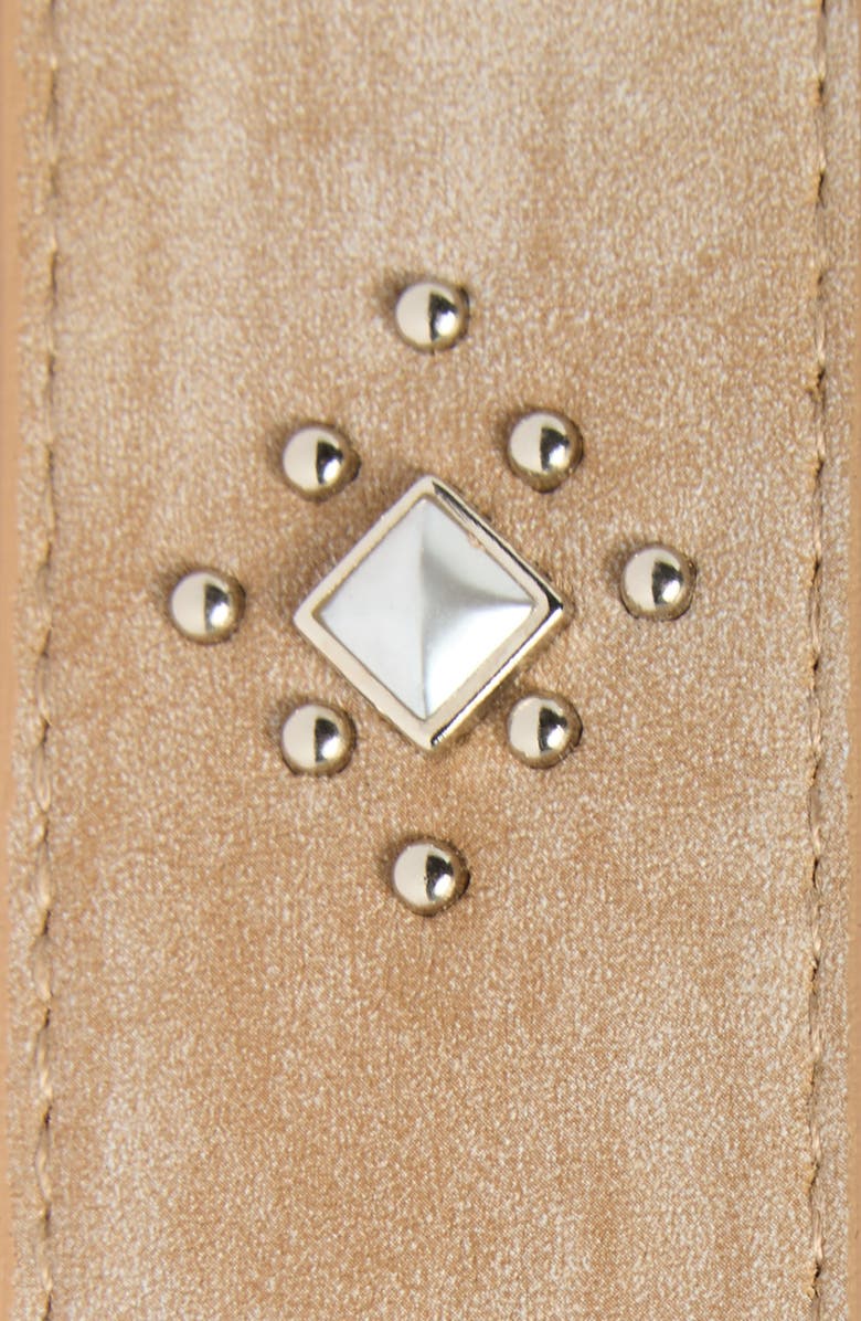 Steve Madden Textured Faux Leather Belt, Alternate, color, Tan