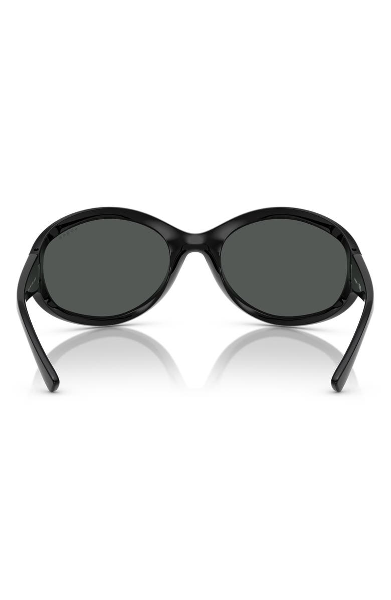 VOGUE 65mm Oversize Oval Sunglasses, Alternate, color,