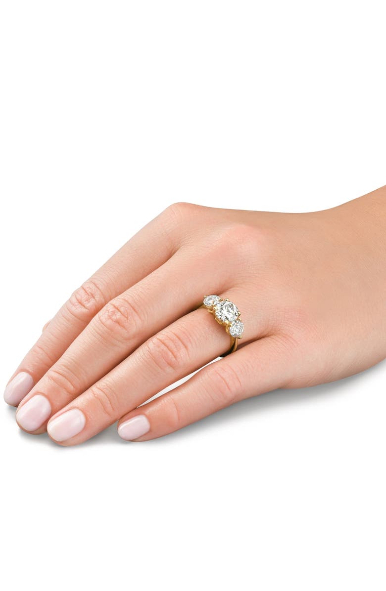 Bliss Diamond Certified 3 1/2Ct Diamond Engagement Ring 14k Gold or Platinum Lab Grown, Alternate, color, 14K White Gold