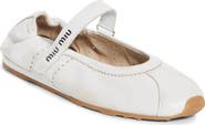 Miu Miu Plume Mary Jane Ballet Flat Sneaker