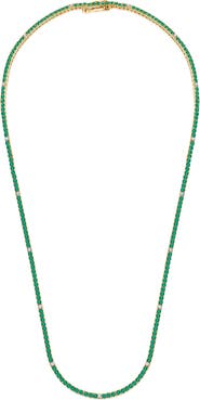 Crislu Cubic Zirconia Tennis Necklace