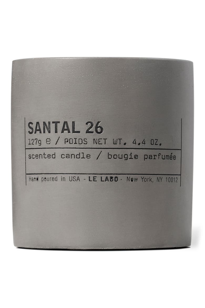 Santal 26 Medium Concrete Candle, Main, color, NO COLOR