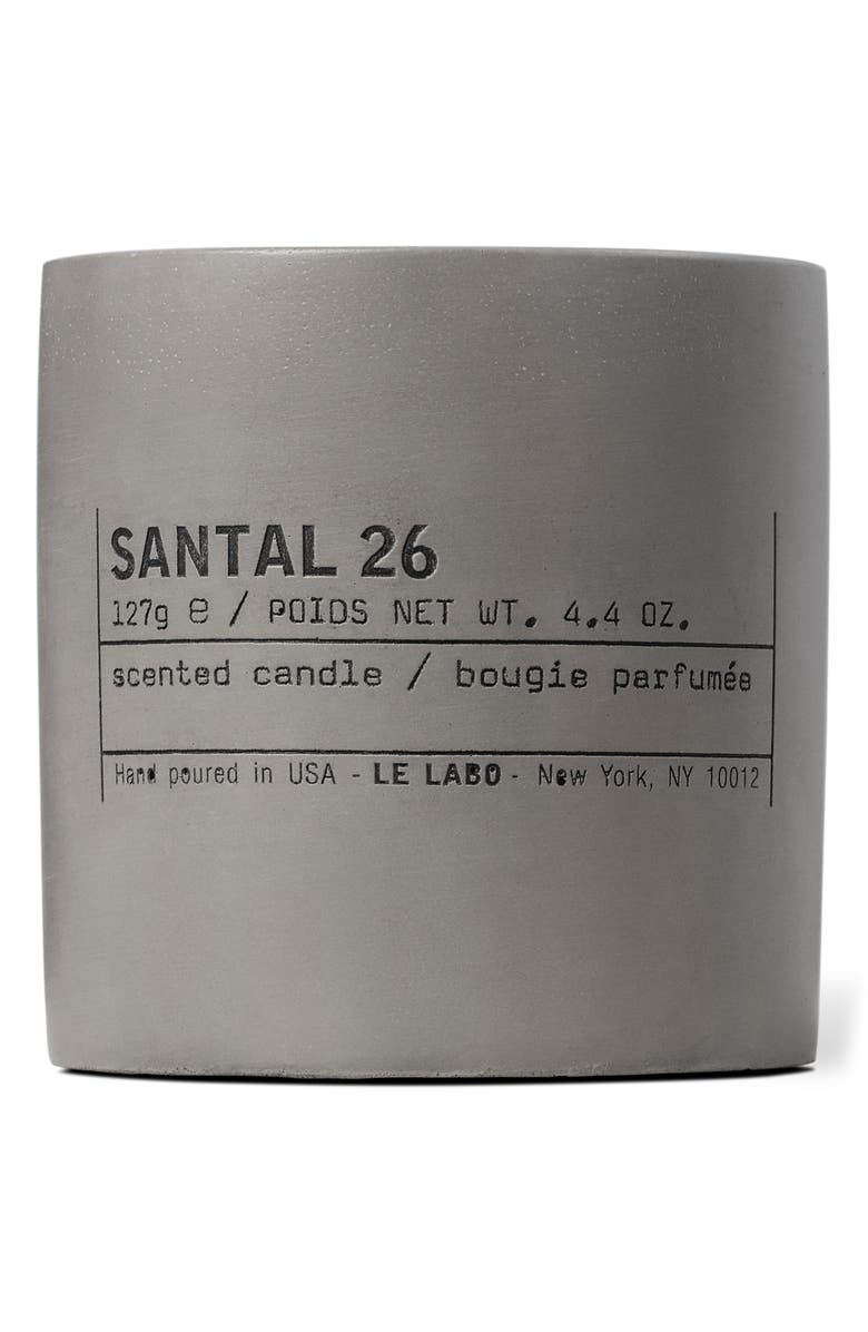 Le Labo Santal 26 Medium Concrete Candle, Main, color, 
