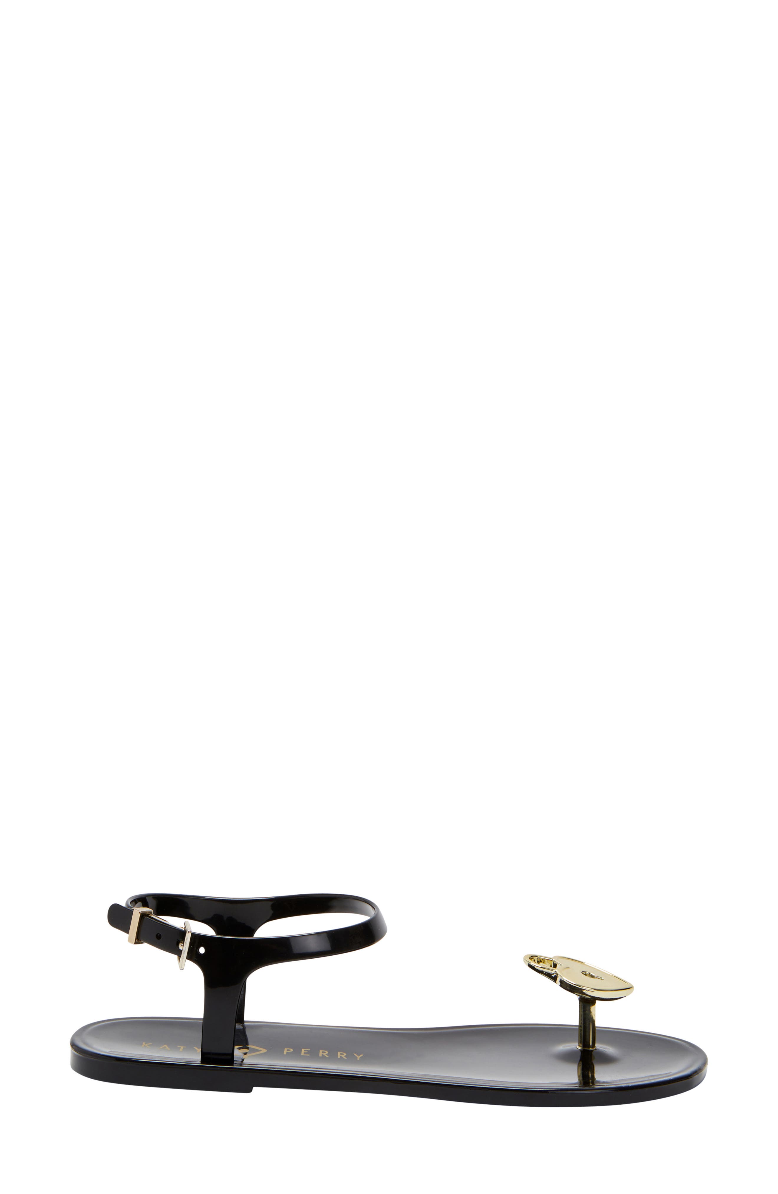 Geli Sandal, Alternate, color, BLACK LOCK AND KEY