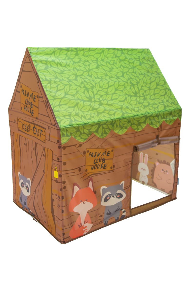 Pacific Play Tents Lil Clubhouse Play Tent, Alternate, color, Brown