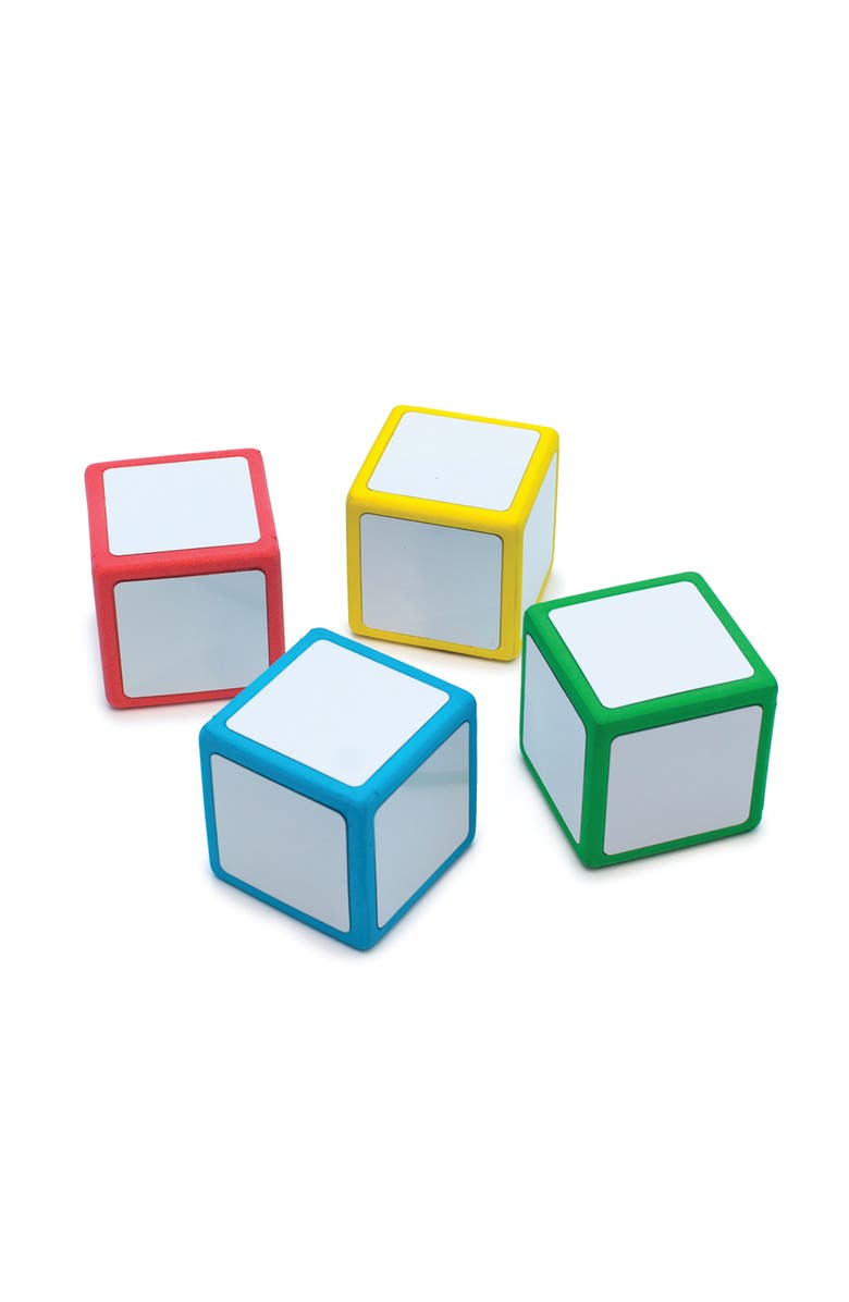 Junior Learning Write 
Wipe Custom Dice Set, Alternate, color, Multicolored