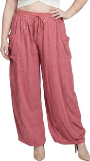 Standards & Practices Shantung Harem Pants