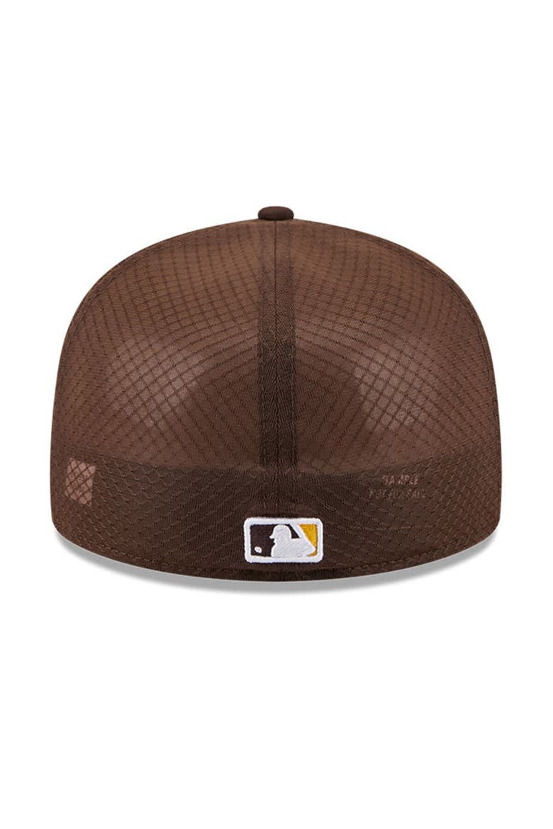 Men's New Era Brown San Diego Padres 2026 Batting Practice 59FIFTY Fitted Hat, Alternate, color, Brown