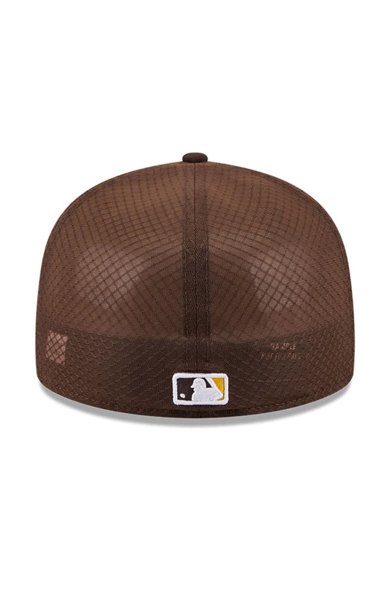 New Era Men's New Era Brown San Diego Padres 2026 Batting Practice 59FIFTY Fitted Hat, Alternate, color, Brown