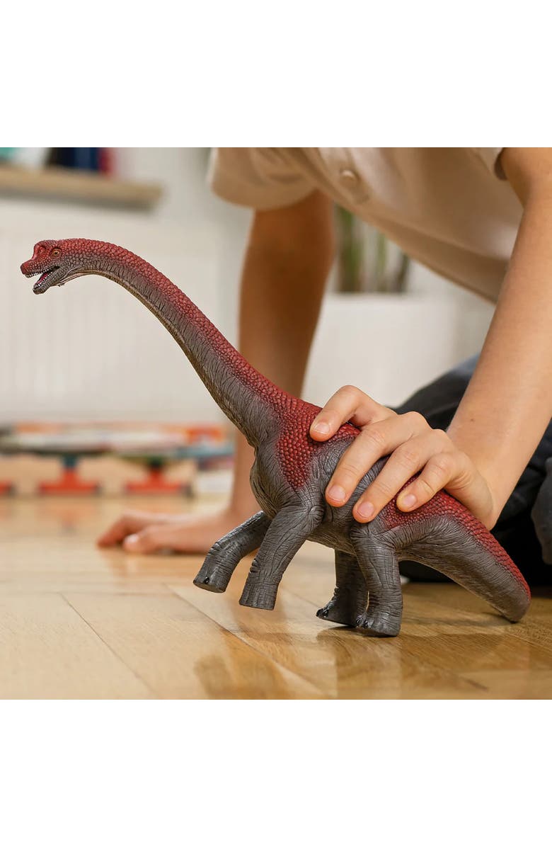Schleich Dinosaurs Brachiosaurus, Dinosaur Action Figure, Kids Age 4+, Alternate, color, Multicolored