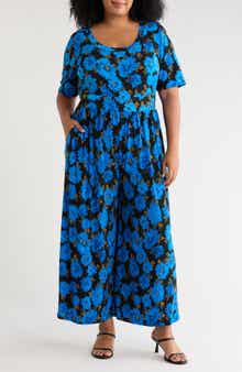 Floral Wide Leg Jumpsuit