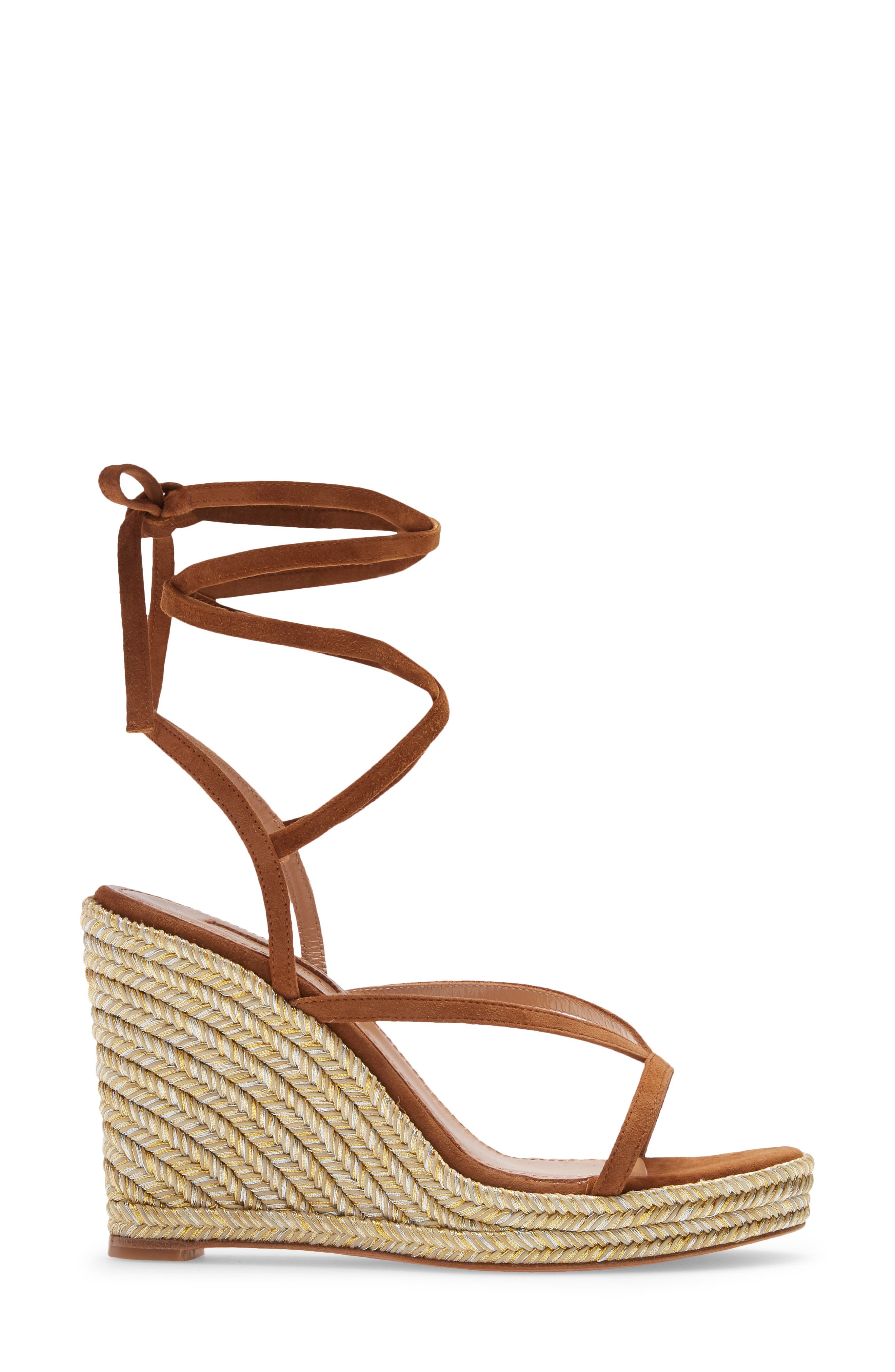 Aquazzura Ramatuelle Wedge Sandal, Alternate, color, 