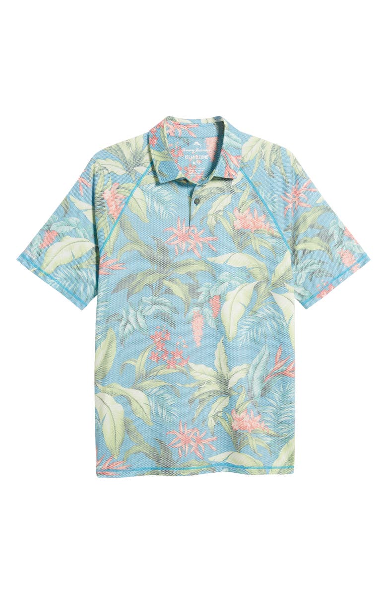 Tommy Bahama Hour Floral Jacquard Polo, Alternate, color,