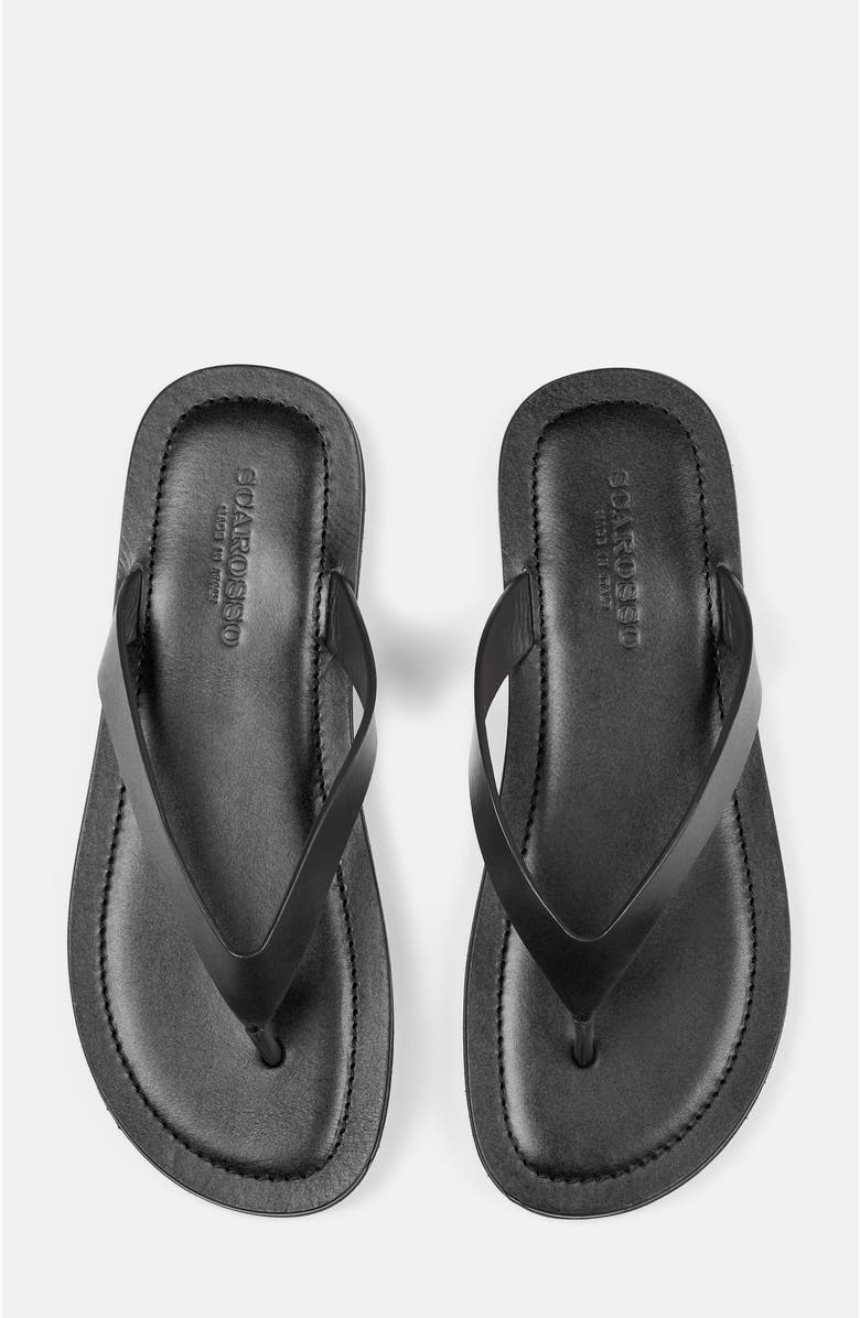 SCAROSSO Ascanio Sandals, Alternate, color, Black - Calf