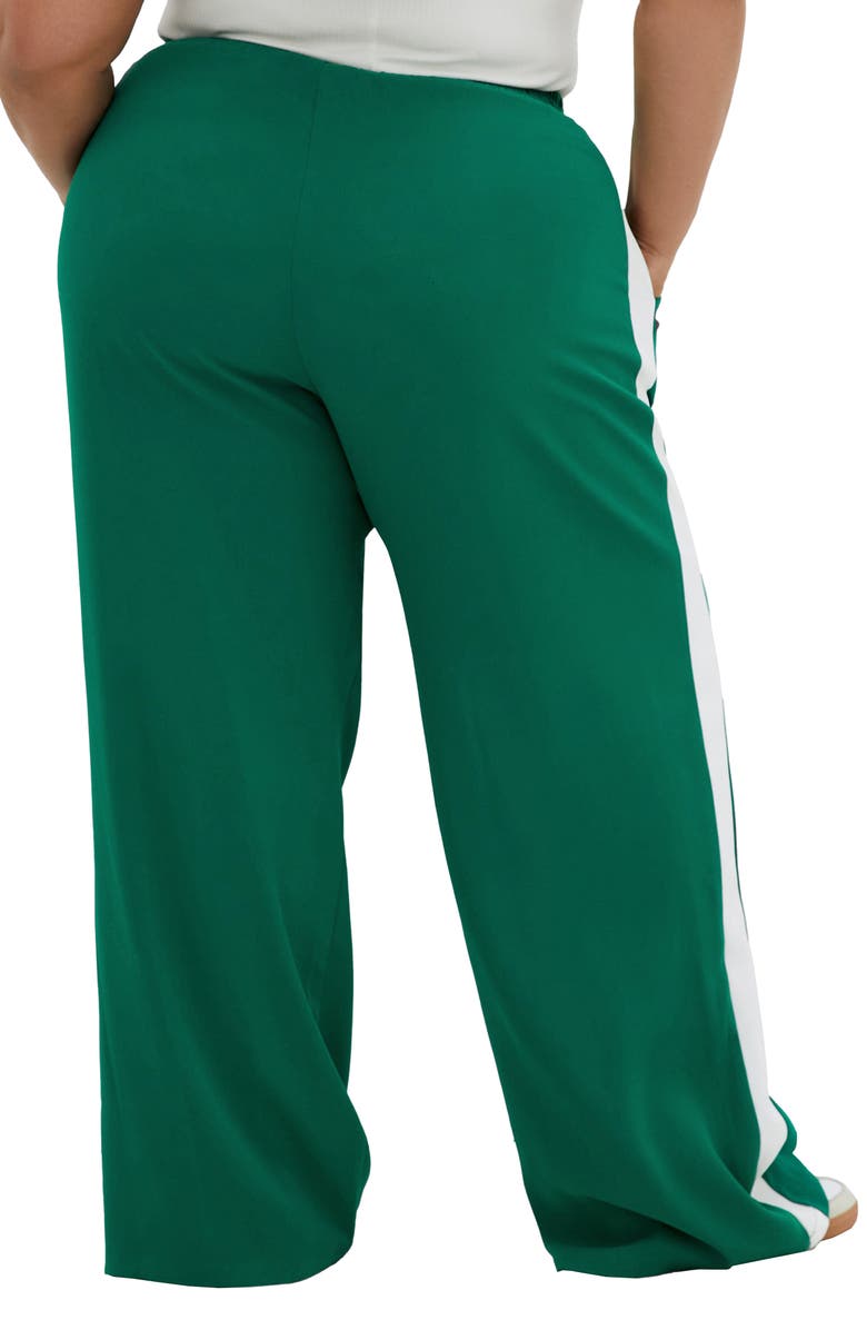 City Chic Lilia Joggers, Alternate, color, Green
