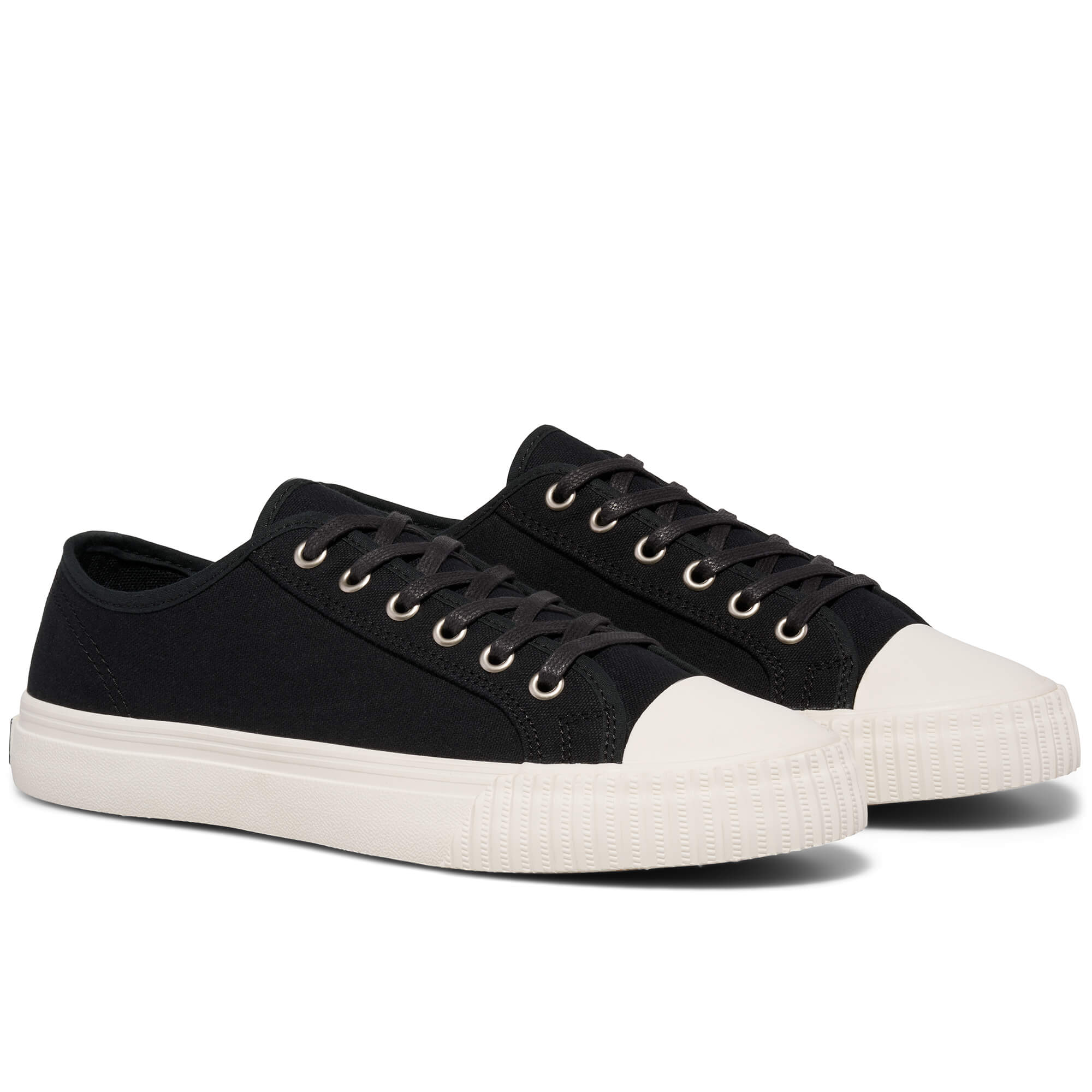 P.F. Flyers Center Low-Top Sneaker, Alternate, color, Black-Sea Salt