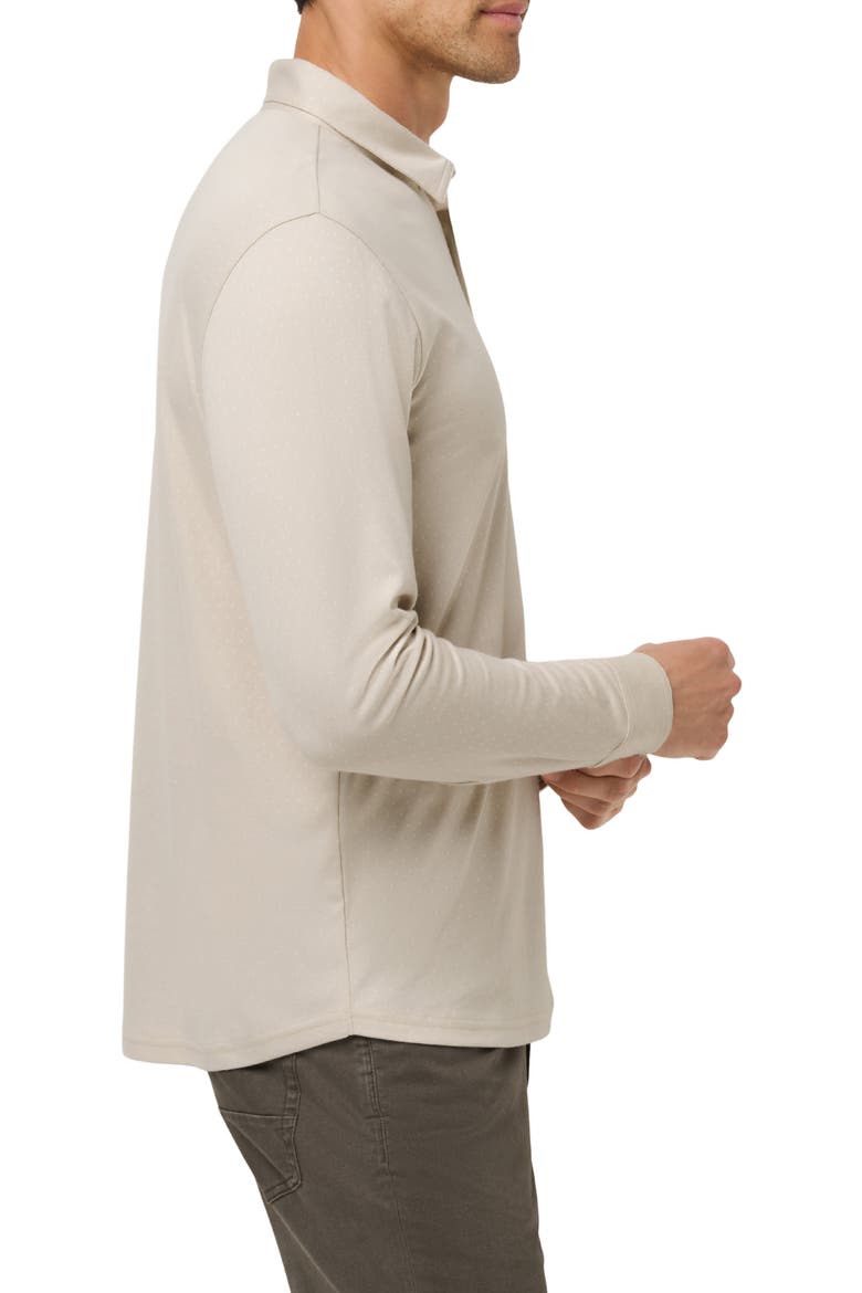 Handsome Town Long Sleeve Polo, Alternate, color, ITALIAN SAND