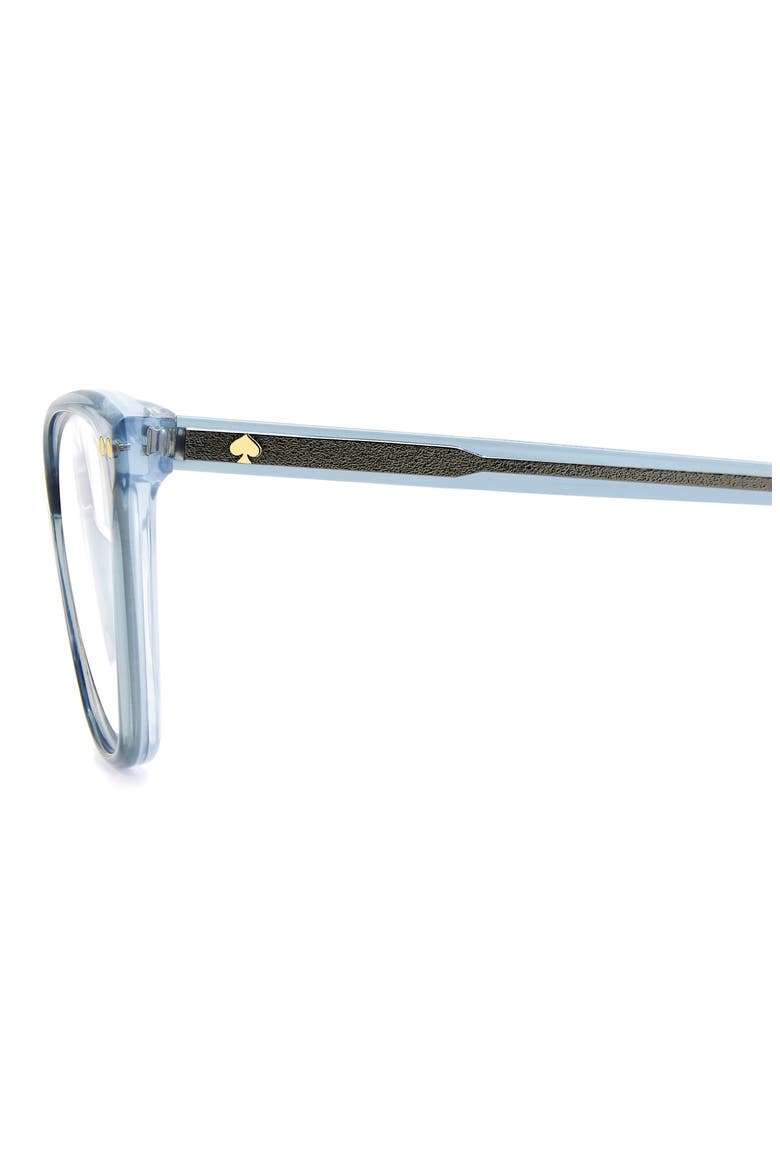 elora 50mm cat eye reading glasses, Alternate, color, CRYSTAL BLUE