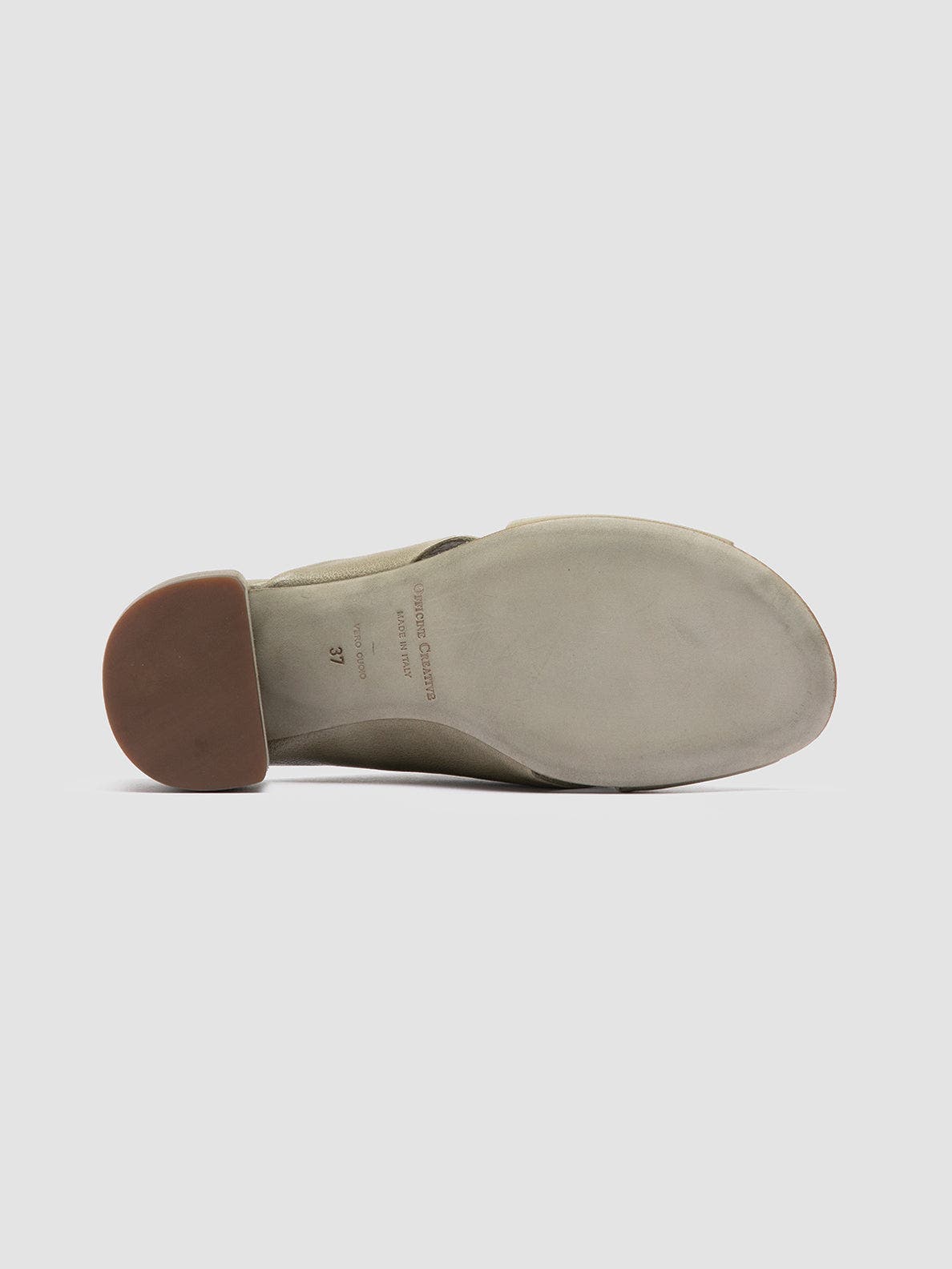 Hadry 007 Genuine Leather Slide Sandal, Alternate, color, Taupe