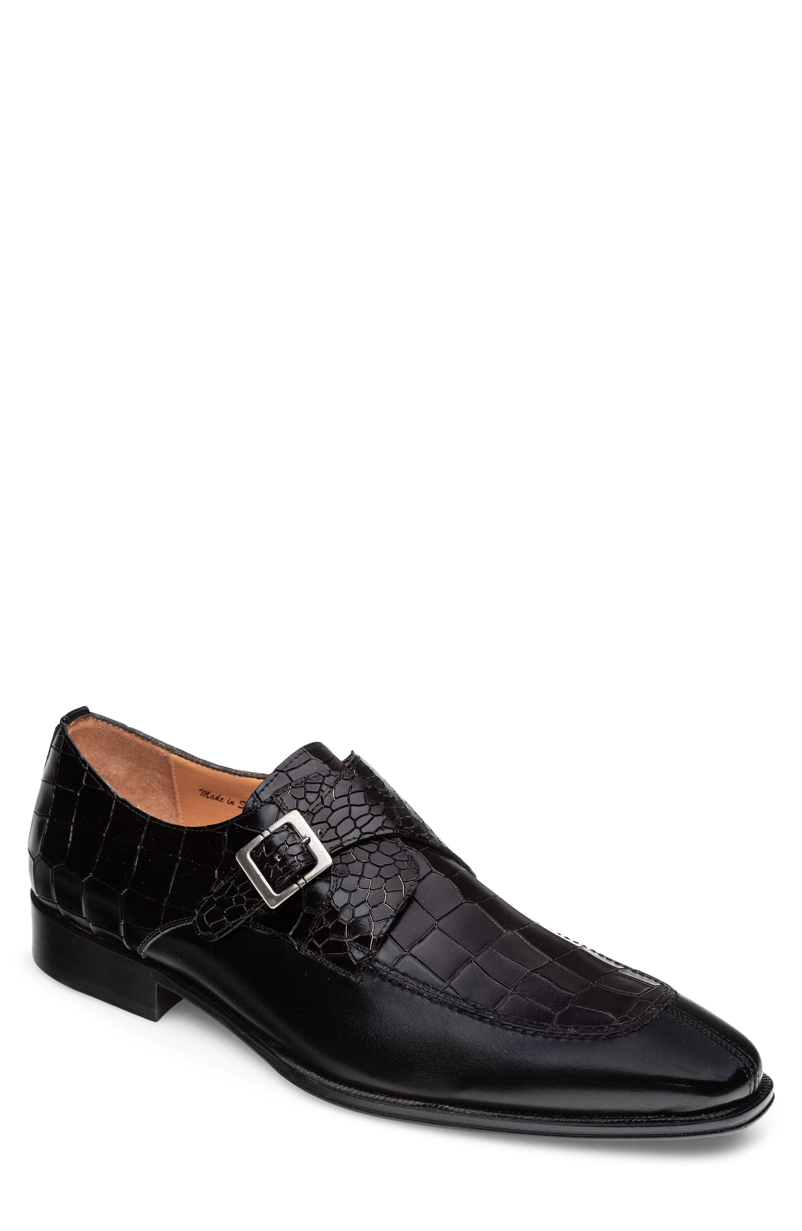 Leather Monk Strap Shoe