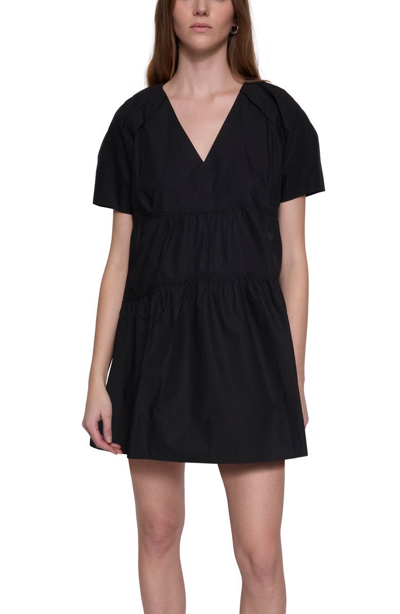 Rebecca Minkoff Vera Tiered Minidress, Alternate, color,