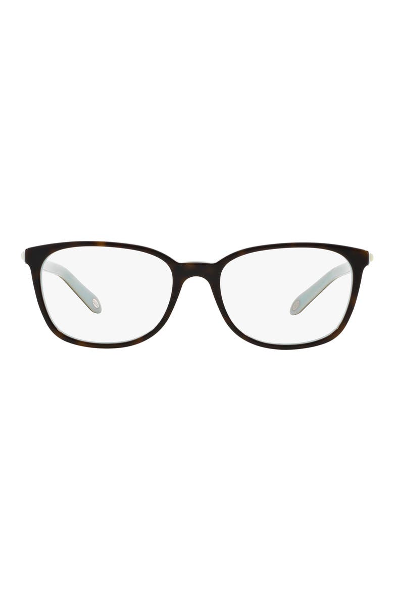 51mm Square optical glasses, Main, color, HAVANA BLUE