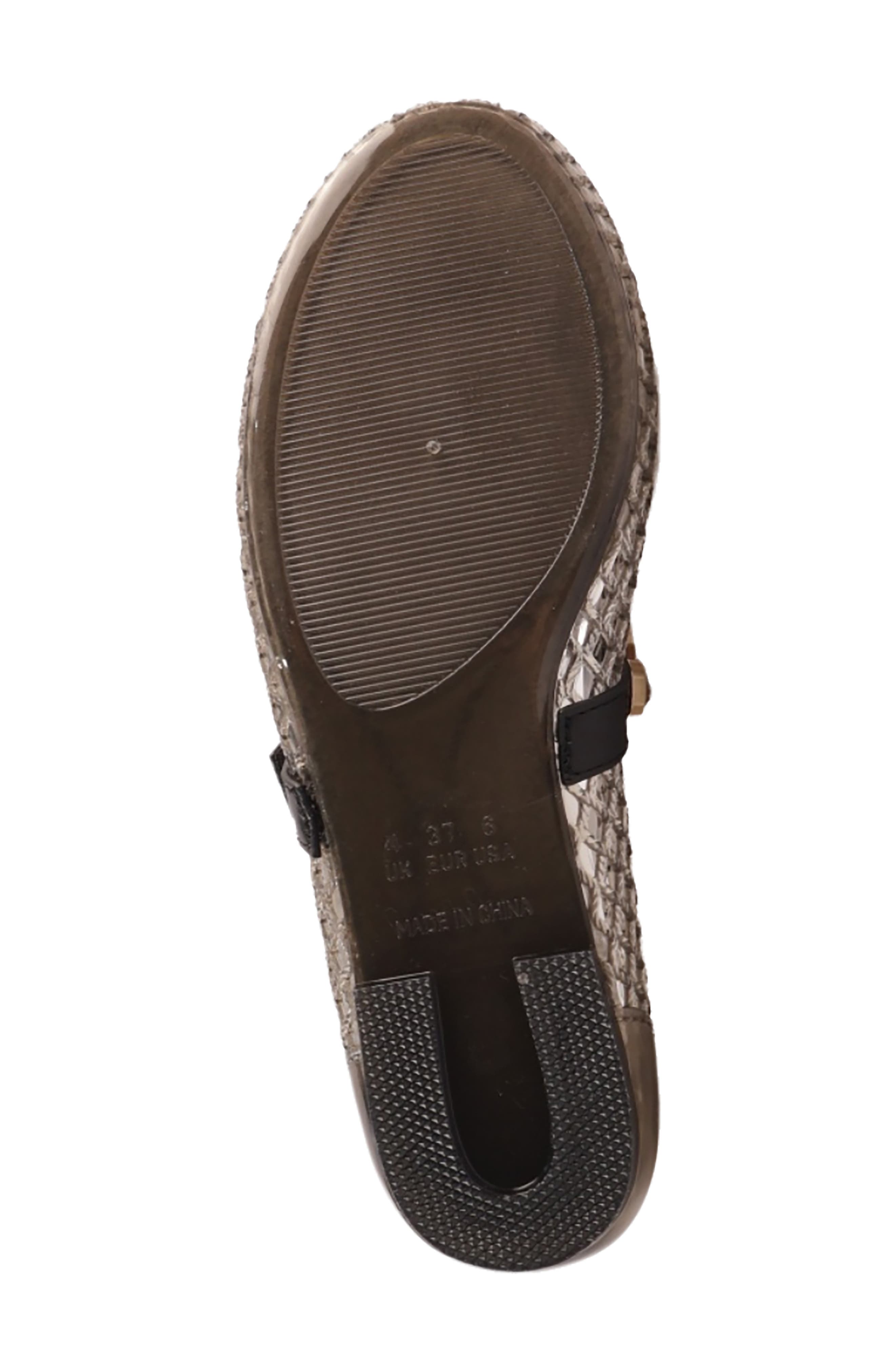 Kenneth Cole Jazzy Jelly Flat, Alternate, color, Smoke