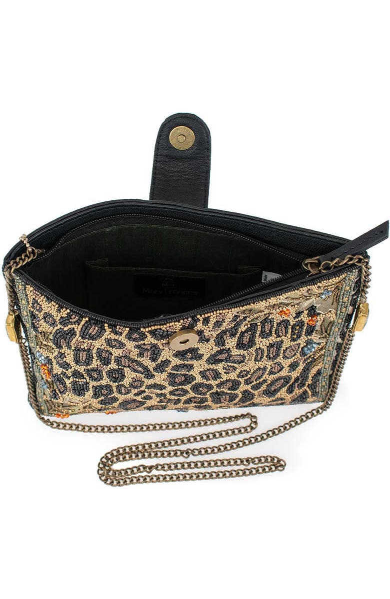 Mary Frances Accessories Untamed Crossbody Handbag, Alternate, color, Black