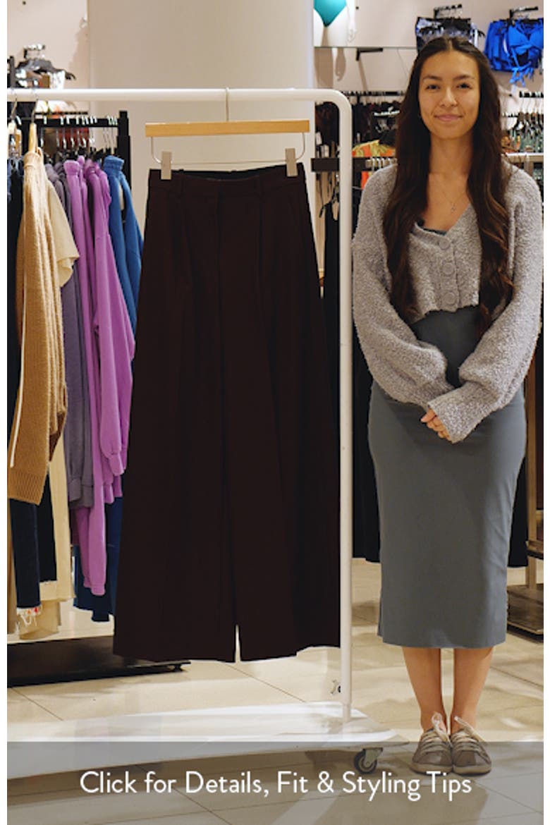 Hidra Seamed Wide Leg Pants video