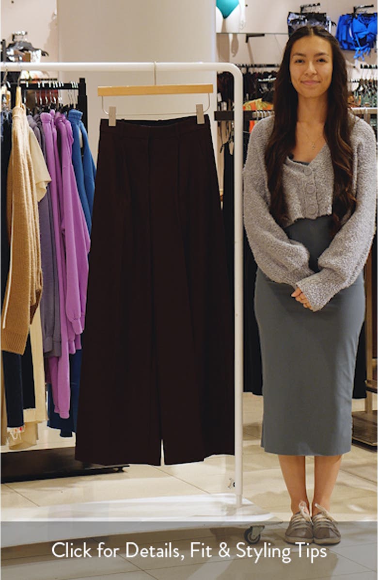 Hidra Seamed Wide Leg Pants, sales video thumbnail