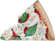 JUDITH LEIBER COUTURE Margherita Pizza Crystal Clutch