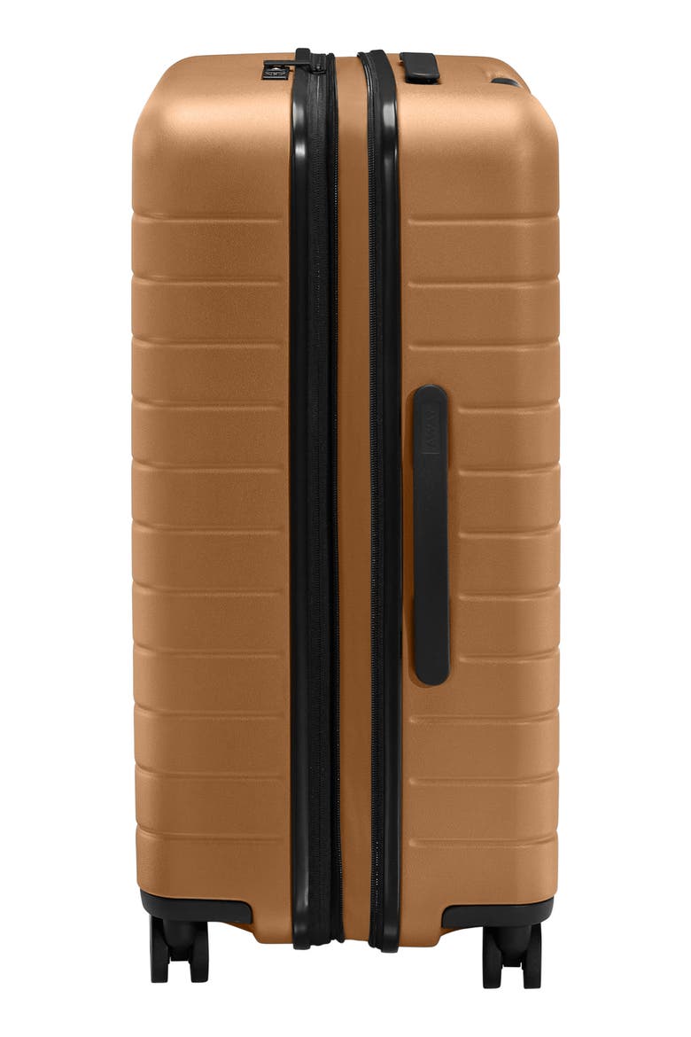The Medium Flex Suitcase (Nordstrom Exclusive), Alternate, color, TAWNY BROWN