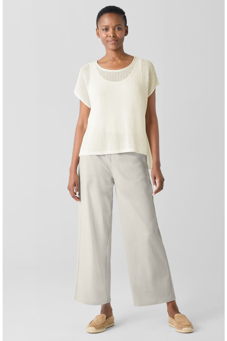 Ankle Wide Leg Pants, Alternate, color, CHALK