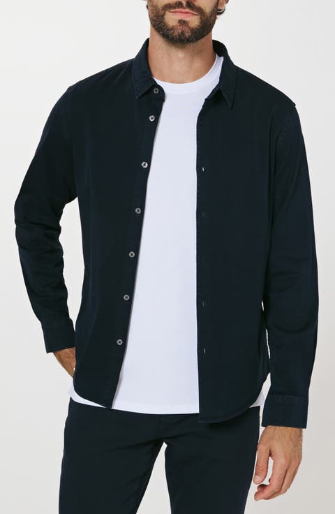 Bozeman Stretch Denim Button-Up Shirt