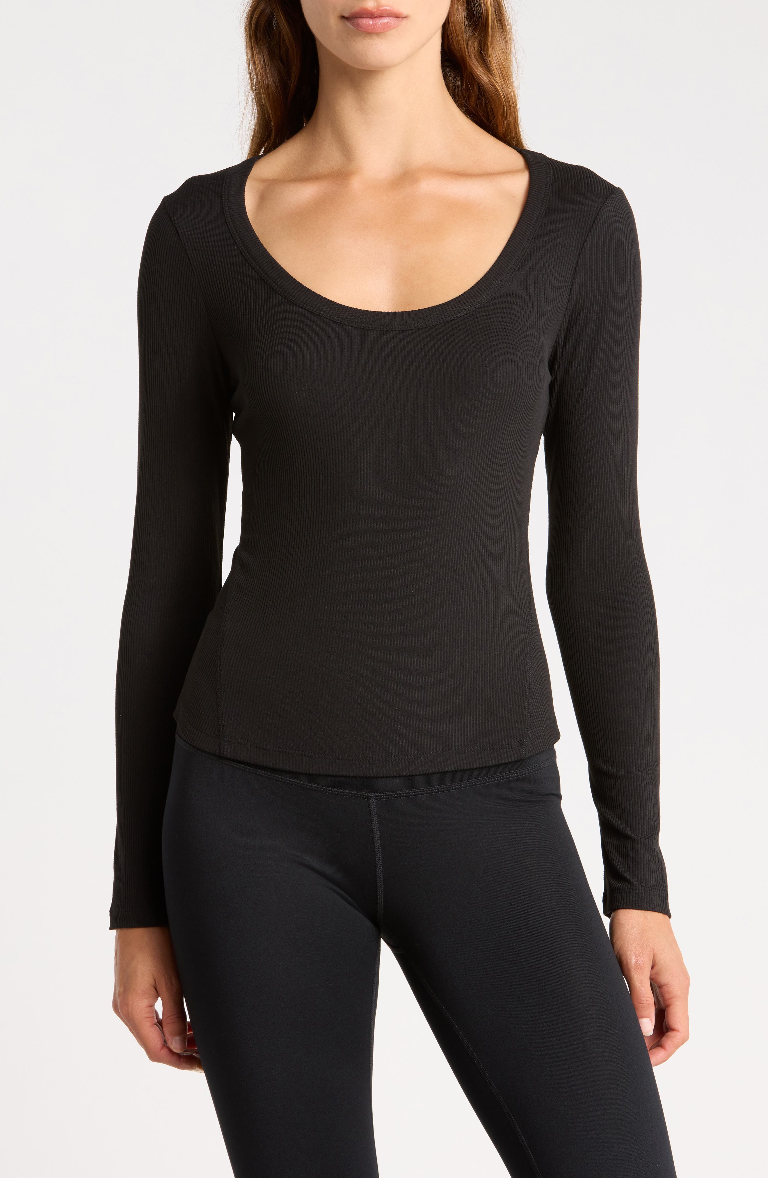 Glow Rib Long Sleeved T-Shirt