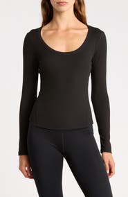 Z by Zella Glow Rib Long Sleeved T-Shirt