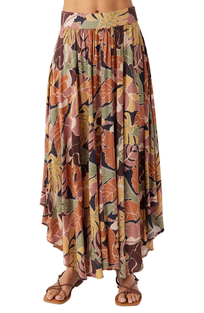 O'Neill Marnie Siren Maxi Skirt, Alternate, color, 
