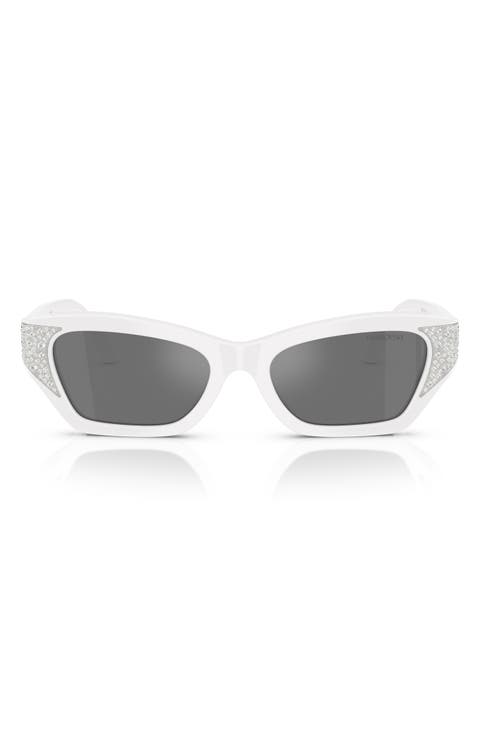 50mm Cat Eye Sunglasses