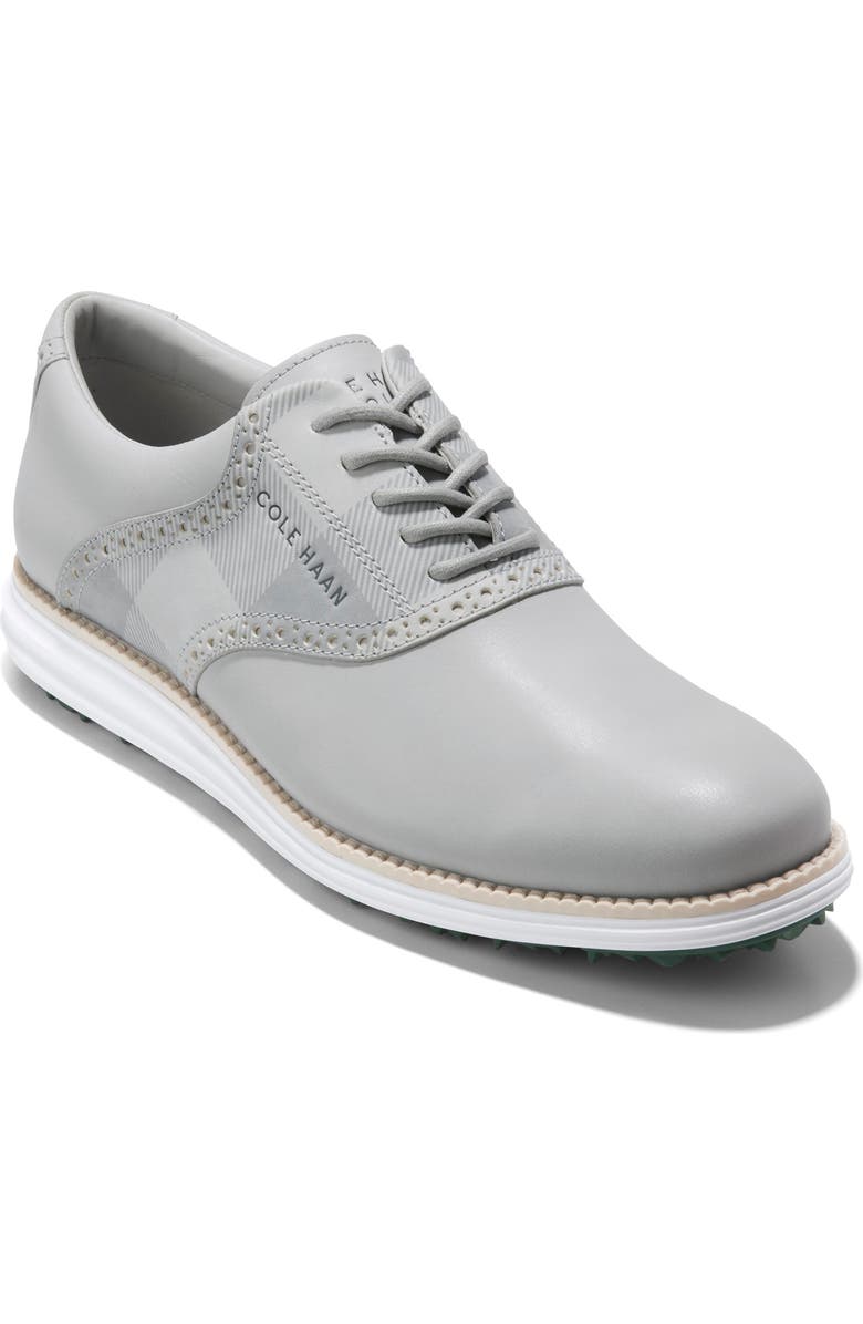 Cole Haan Original Grand Waterproof Saddle Golf Shoe, Main, color,