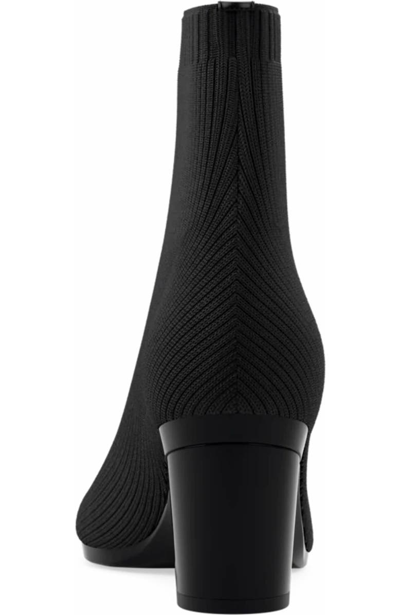 Pashion Footwear The Bootie 3" Block Heel, Alternate, color, Coal Knit