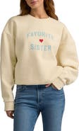 Favorite Daughter Favorite Sister Graphic Sweatshirt