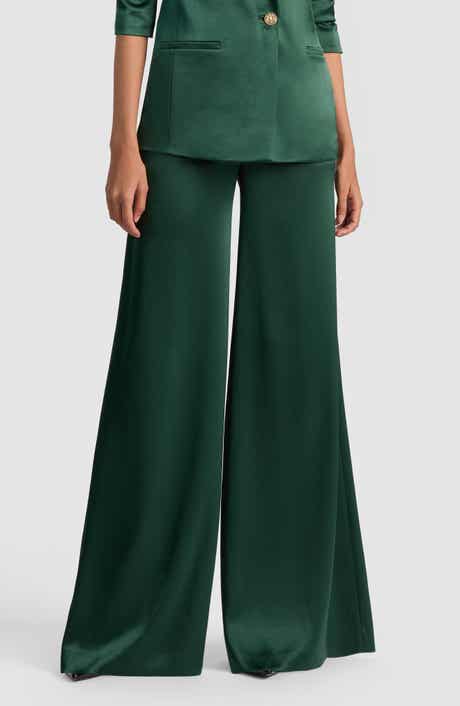 Alice + Olivia Nessi High Waist Wide Leg Pants
