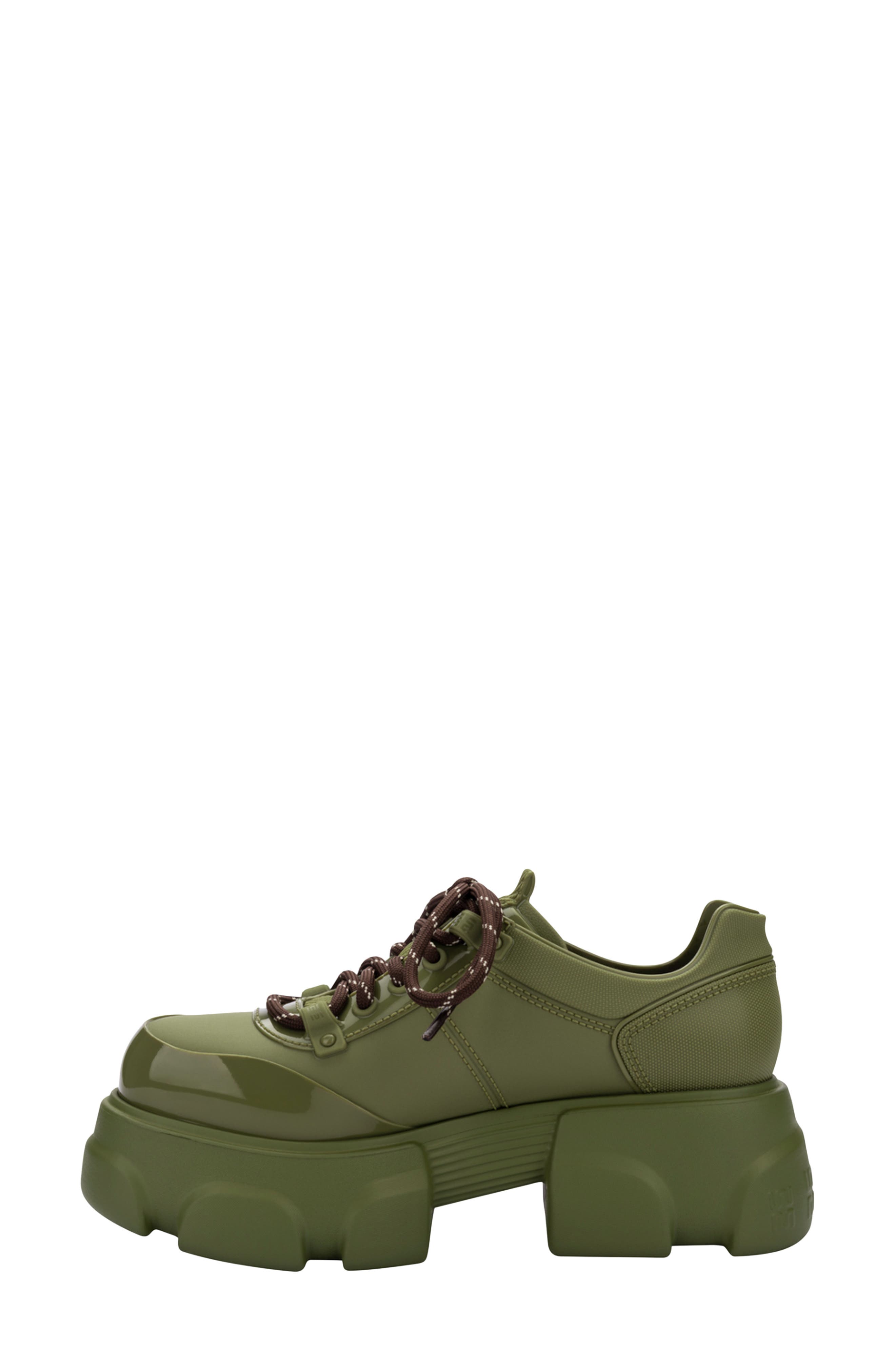 Camp Platform Sneaker, Alternate, color, GREEN