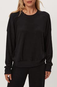 Michael Stars Marty Drop Shoulder Pullover
