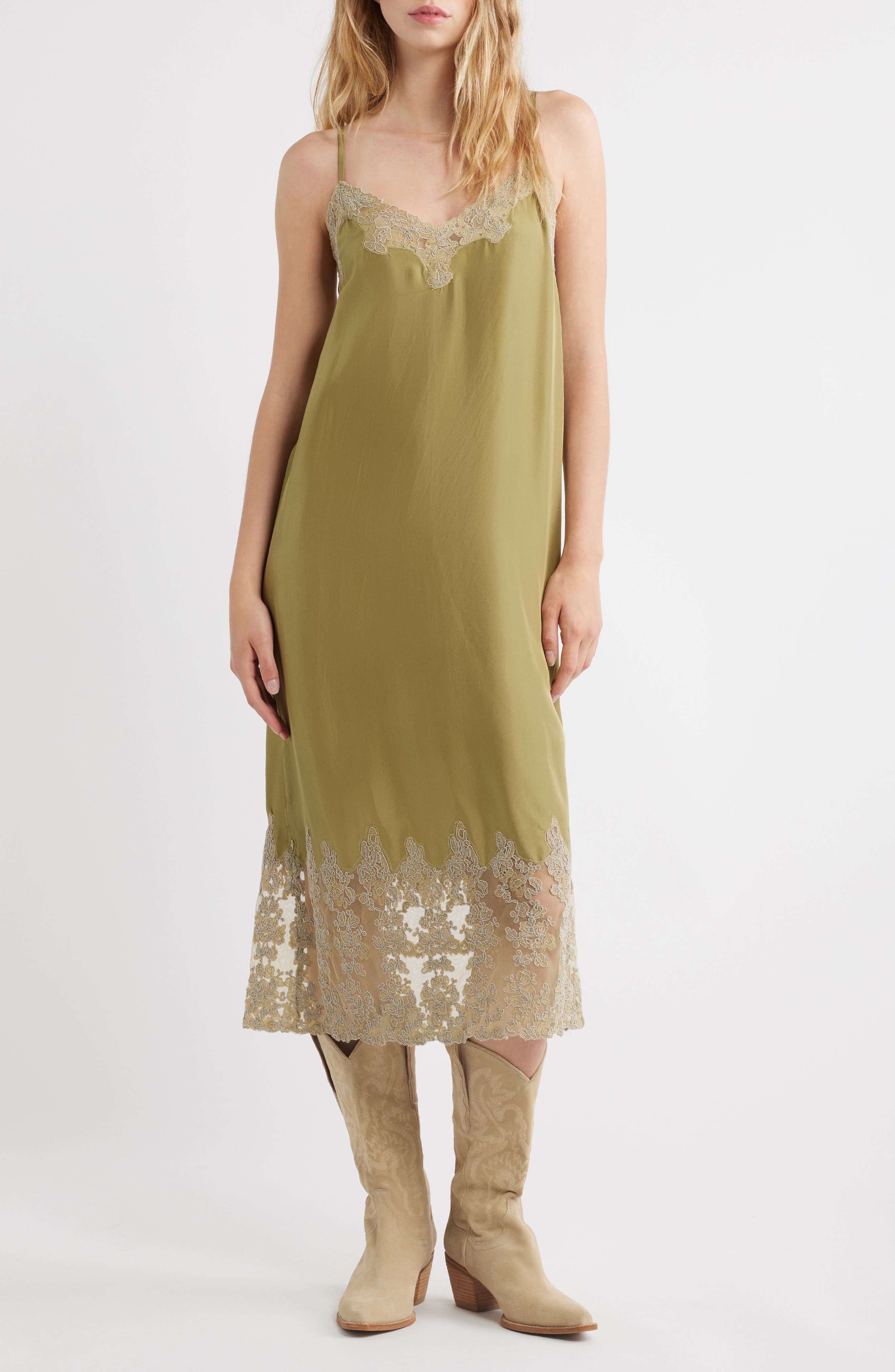 selected LIGHT OLIVE/ CREAM