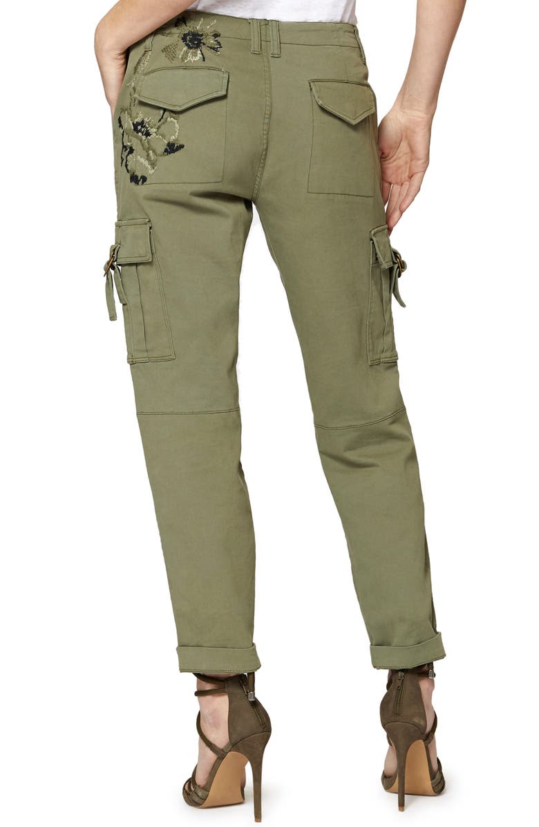 Sanctuary Legionnaire with Hummingbird Embroidery Pants, Alternate, color,