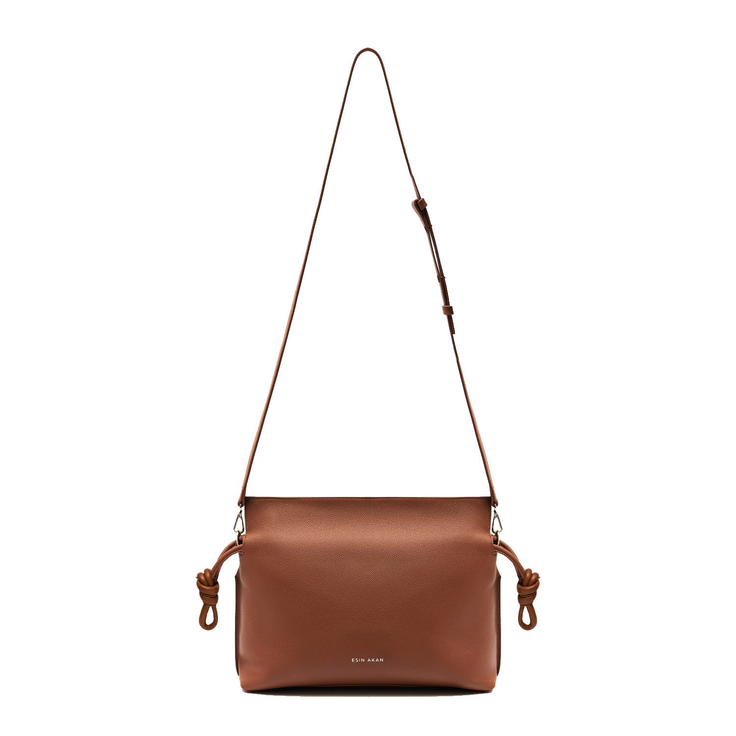 3-in-1 Midi Emma Leather Crossbody Bag, Alternate, color, Nutshell