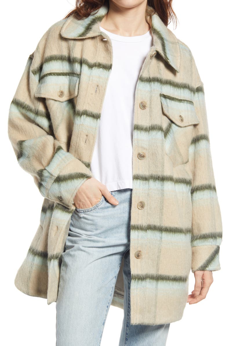 Free People Vienna Brushed Coat, Main, color,