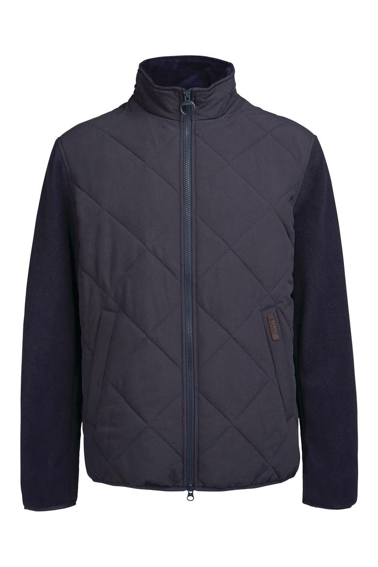 Hybrid Fleece Jacket, Alternate, color, NAVY