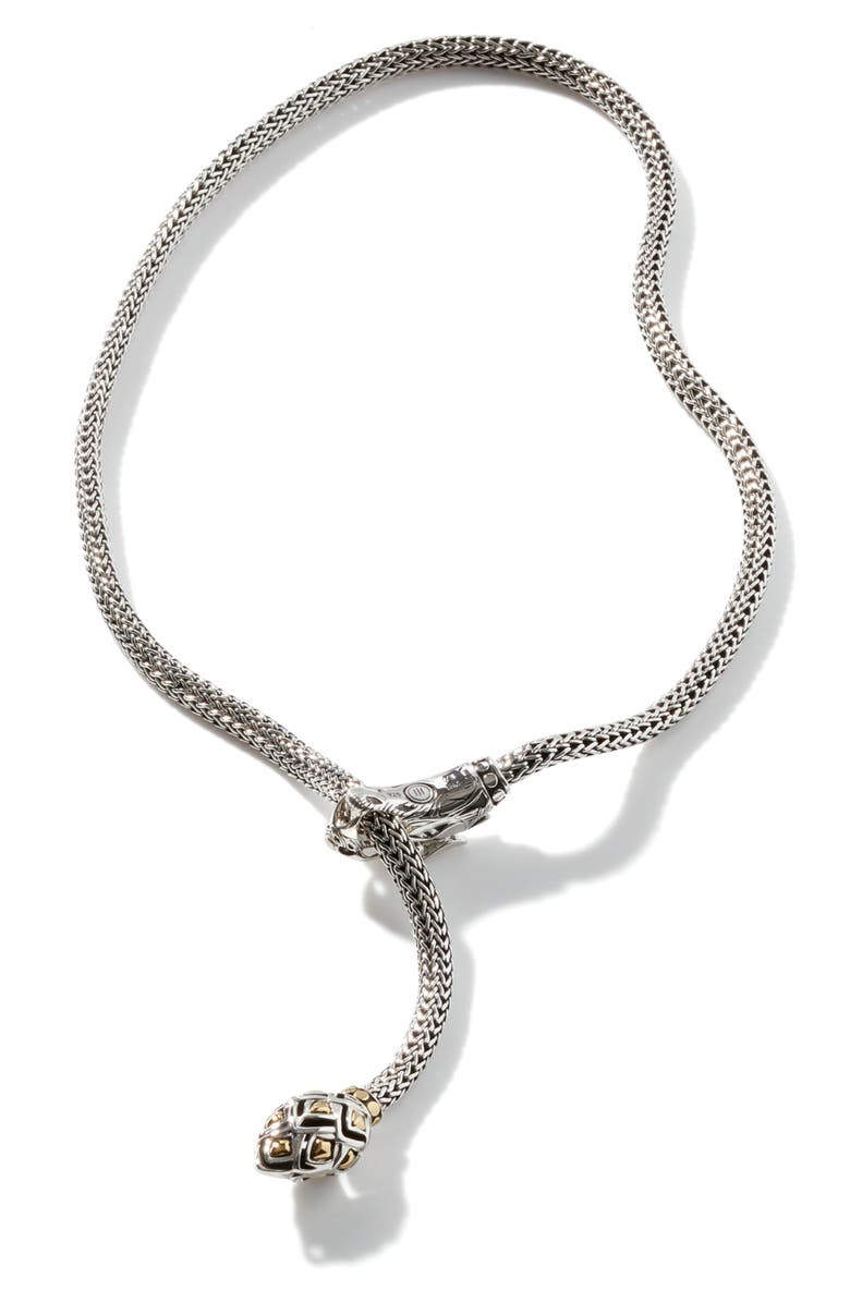 John Hardy Legends Naga Chain Y-Necklace, Alternate, color,